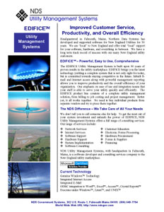 Utility Management Software Brochure