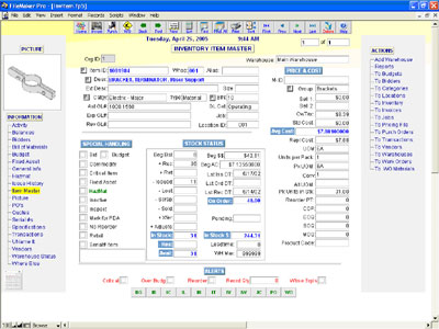Inventory Materials Management