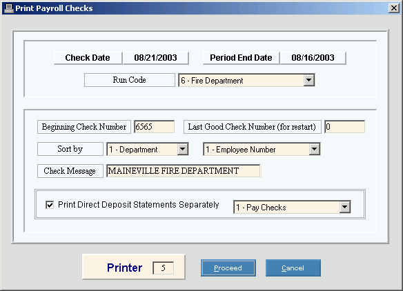 Initial print cancelled